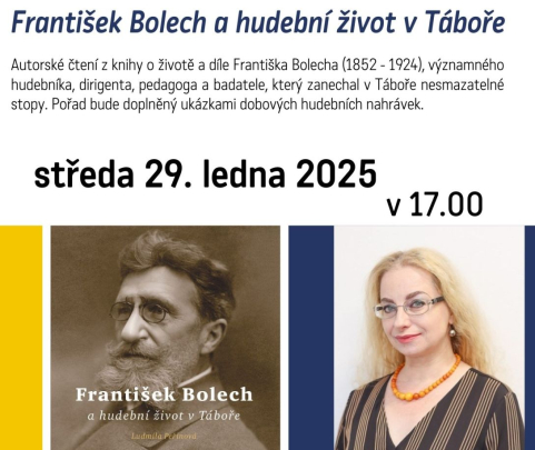 František Bolech a hudební život v Táboře